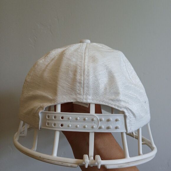 Texas Rhinestone Snapback Hat White With Silver Rhinestones Texas Lettering - Picture 5 of 9